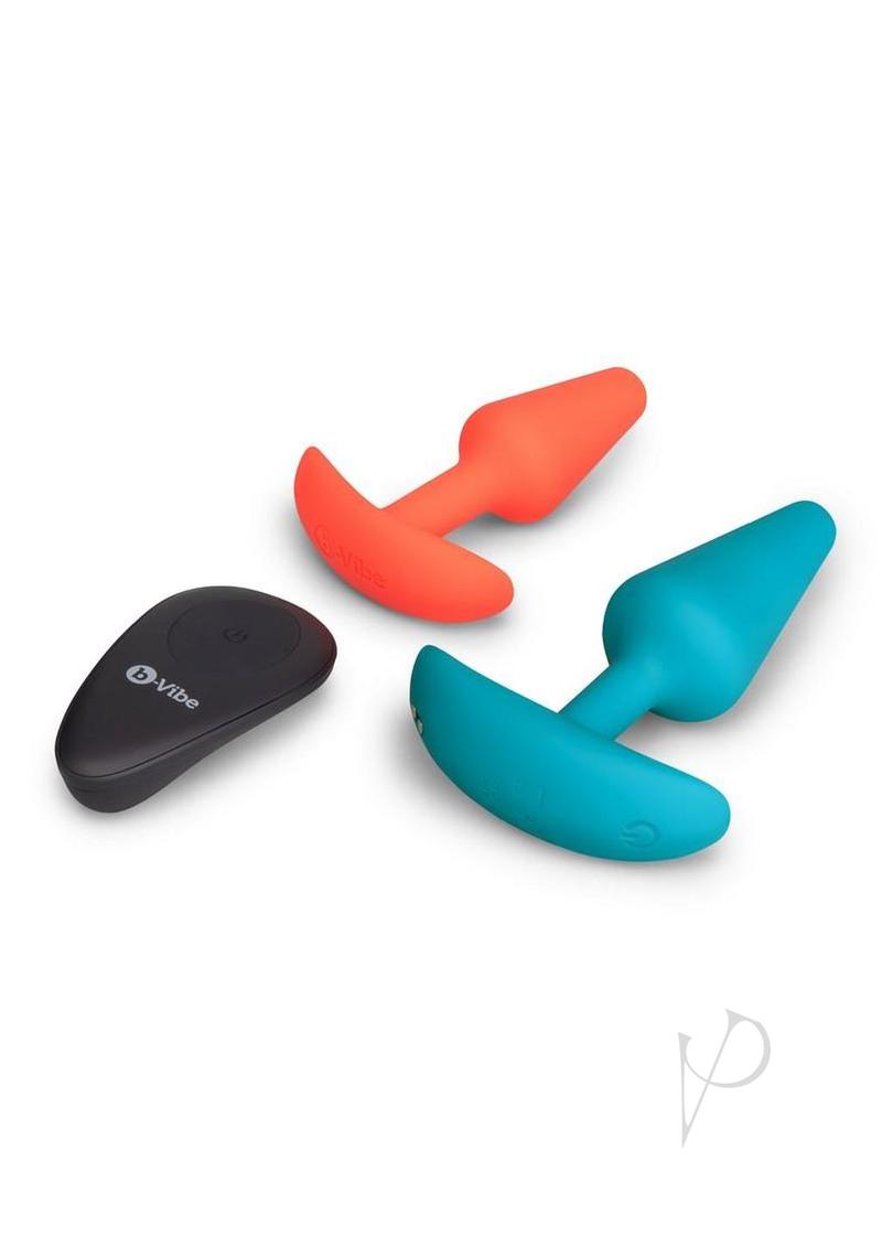 B-vibe Butties Anal Train Set 2pc Teal