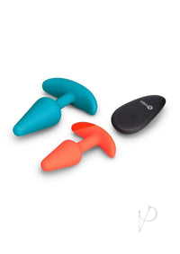B-vibe Butties Anal Train Set 2pc Teal