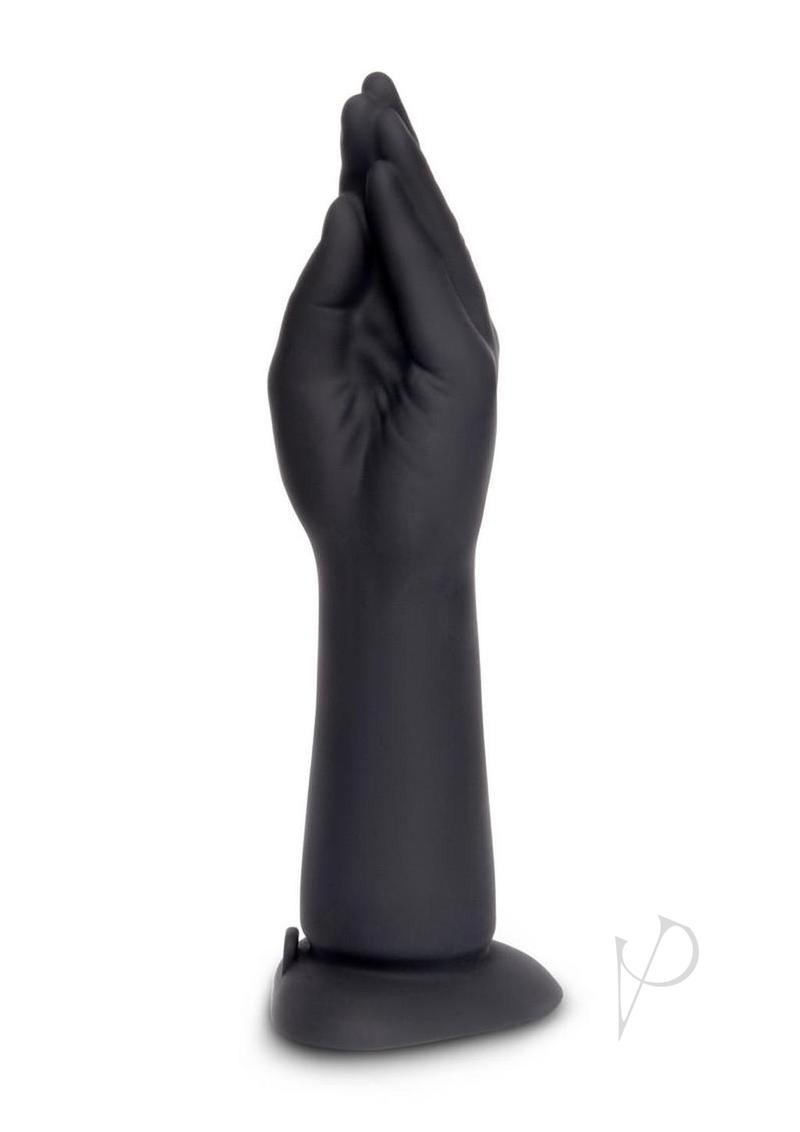 B-vibe Vibrating Fisting Dildo Black