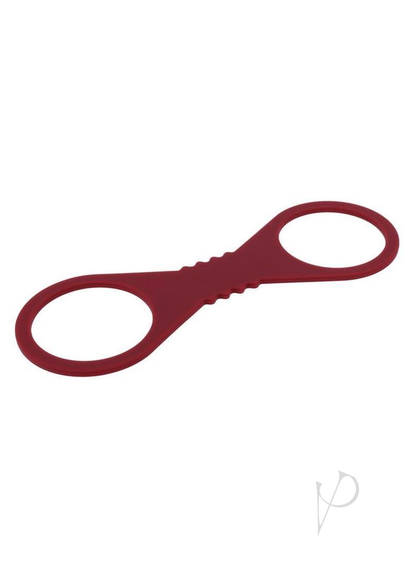 Sandm Enchanted Silicone Cuffs Lg Red