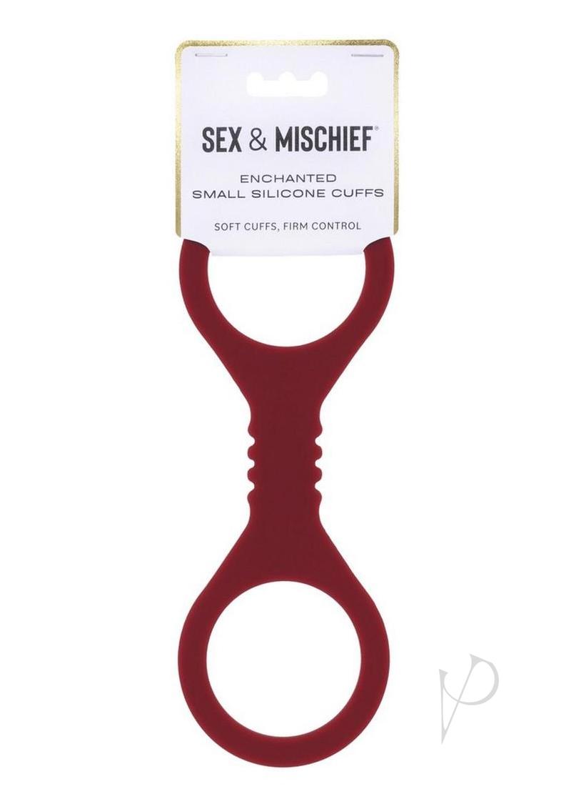 Sandm Enchanted Silicone Cuffs Sm Red