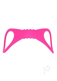 Sandm Hot Pink Silicone Cuffs Lg