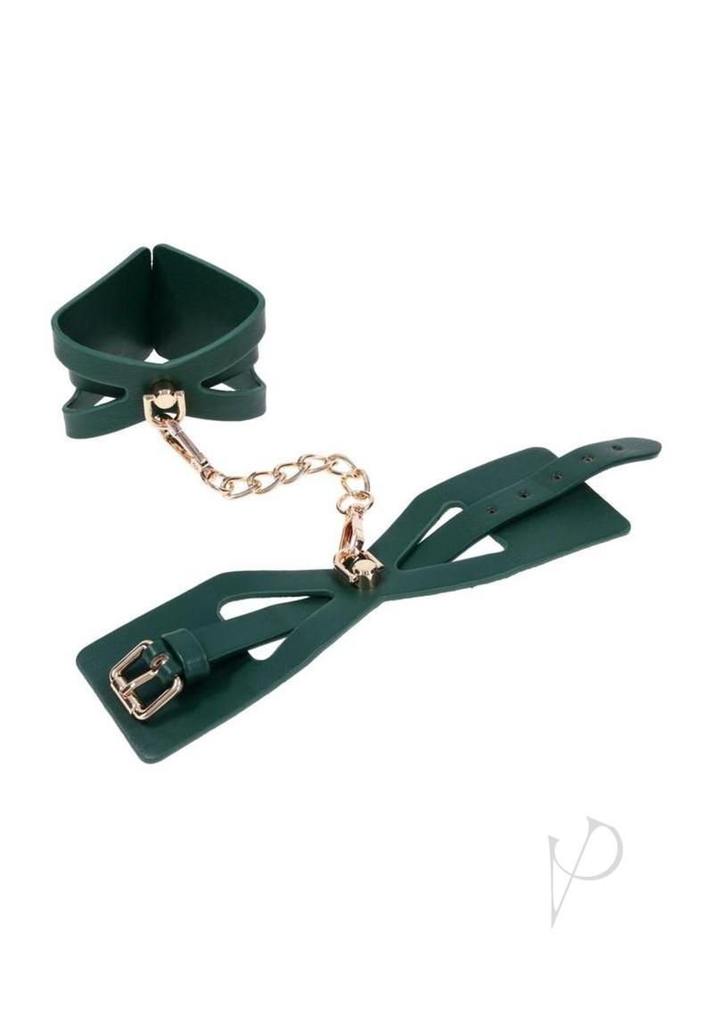 Sandm Indica Cutout Cuffs Grn/gld