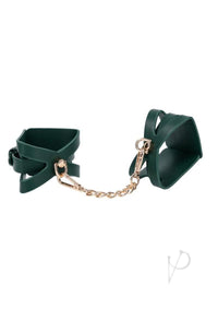 Sandm Indica Cutout Cuffs Grn/gld