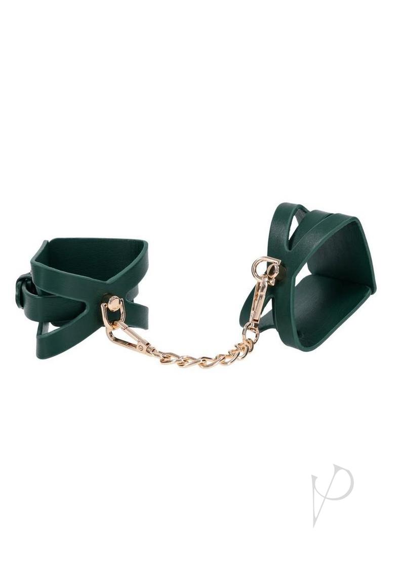 Sandm Indica Cutout Cuffs Grn/gld