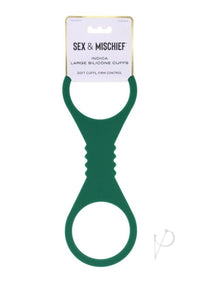 Sandm Indica Silicone Cuffs Lg Grn