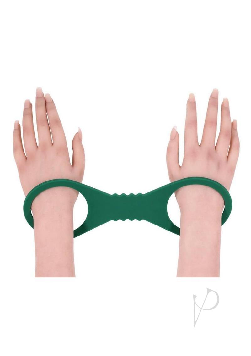 Sandm Indica Silicone Cuffs Lg Grn