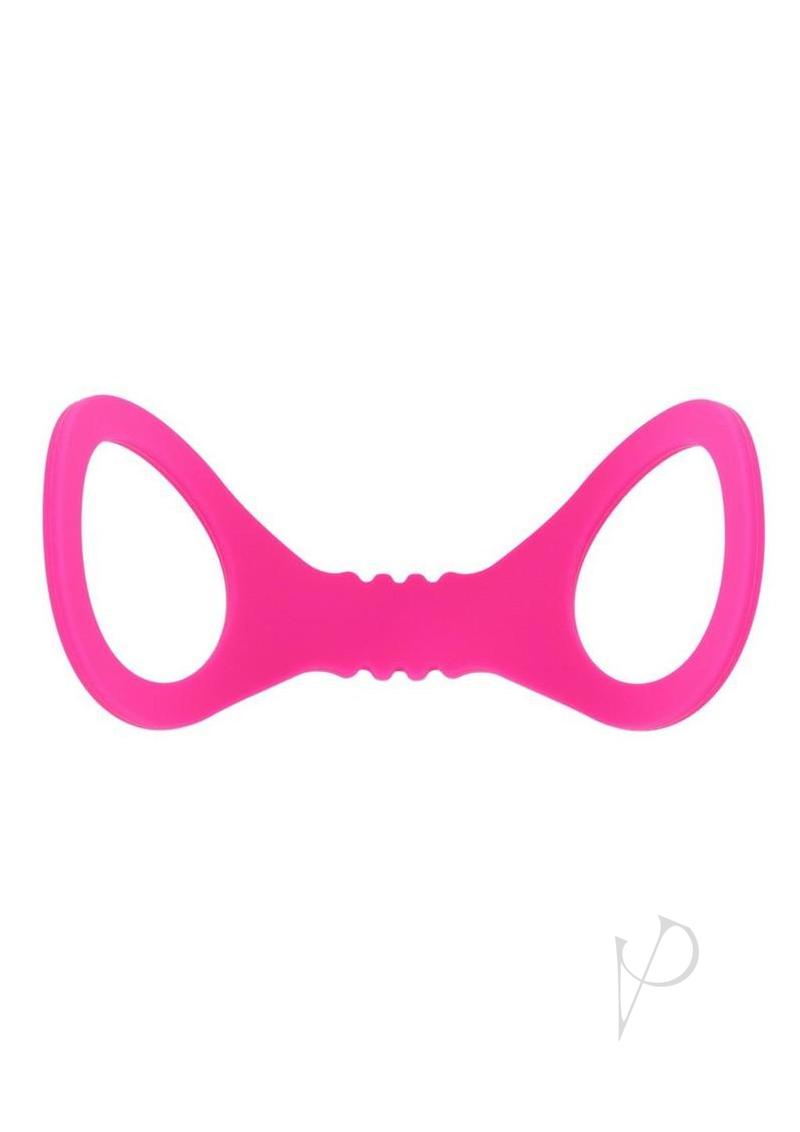 Sandm Hot Pink Silicone Cuffs Sm