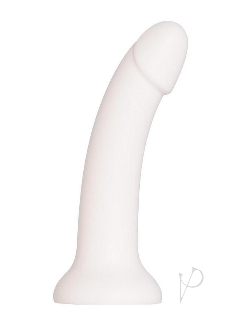 Liquid Silicone Dong 7 White