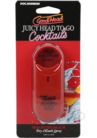Juicy Head To Go Cocktail Sex On Beach