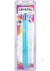 Crystal Jellies 18 Dbl Dong Teal