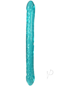 Crystal Jellies 18 Dbl Dong Teal