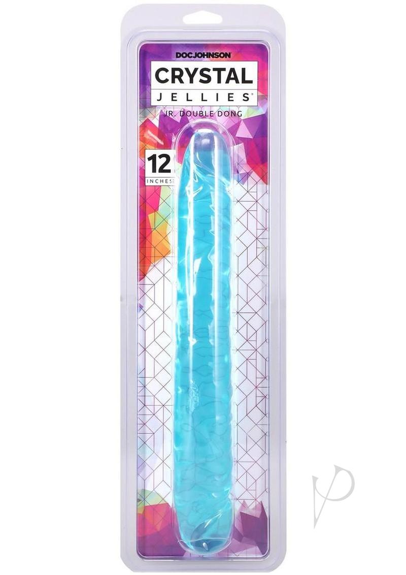 Crystal Jellies Jr Dbl Dong Teal 12