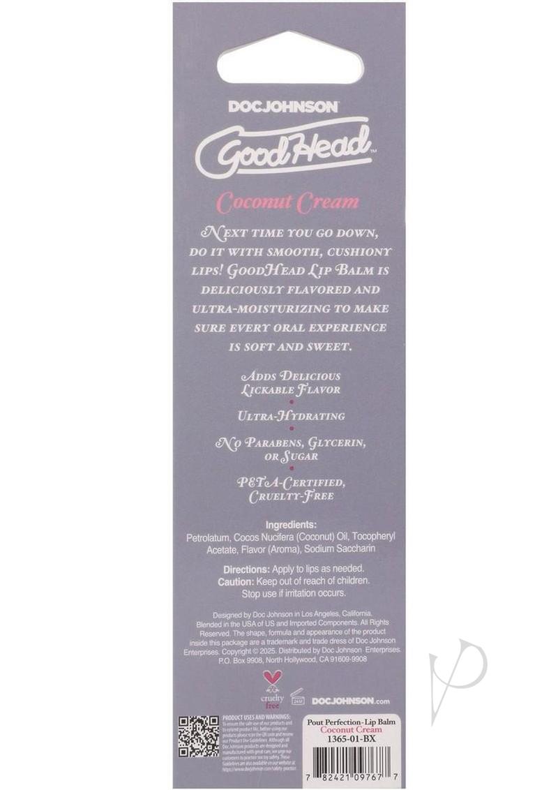 Goodhead Pout Perfection Coconut Cream
