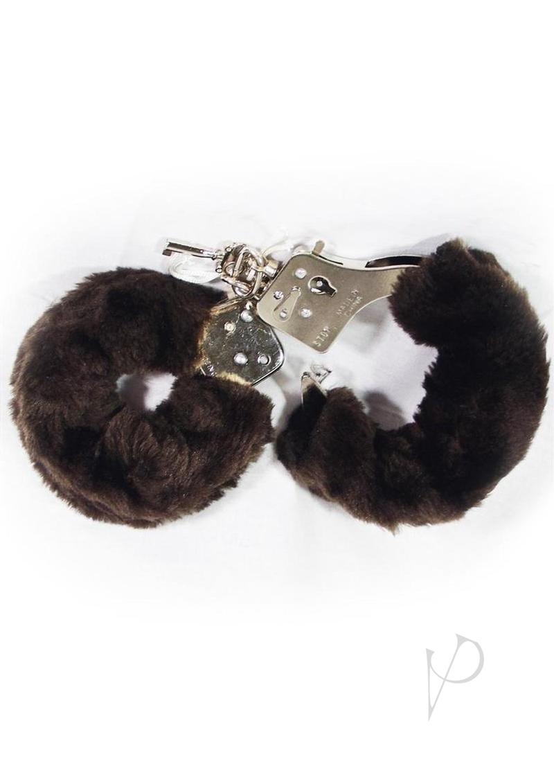 Plush Love Cuffs - Brown