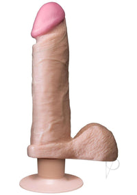 Realistic Cock Vibrat 8 White