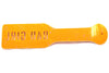 3D Printed Spanking Paddle BAD GIRL Orange and White