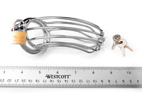 BIRD COOP STEEL CHASTITY DEVICE