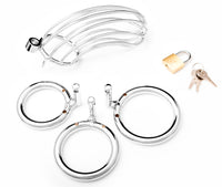 BIRD COOP STEEL CHASTITY DEVICE