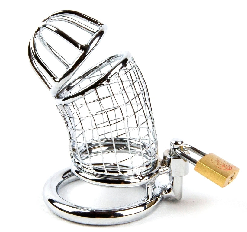 THE COCK SHREDDER STEEL CHASTITY DEVICE