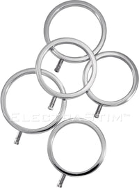 ELECTRASTIM ELECTRARINGS COCK RING SET 5 PIECE