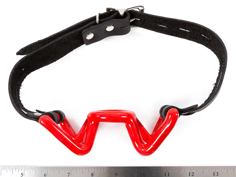 EXTREME RUBBER COATED SPIDER GAG RED