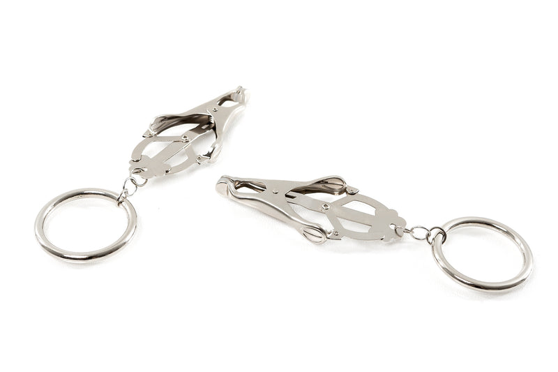 NIPPLE CLAMPS JAPANESE CLOVER CLAMPS WITH RINGS