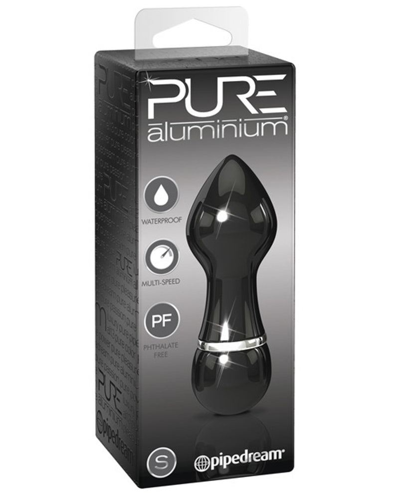 PURE ALUMINIUM SMALL BLACK VIBRATOR