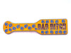 3D Printed Spanking Paddle BAD BITCH Orange Blue and Glow in the Dark