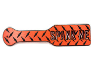 3D Printed Spanking Paddle SPANK ME Red and Black