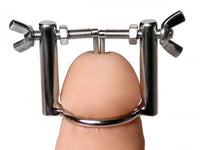 STAINLESS STEEL URETHRAL STRETCHER CHASTITY DEVICE