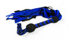 BLACK AND BLUE SUEDE FLOGGER
