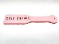 3D Printed BDSM Spanking Paddles Pink with Diamond