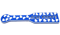 3D Printed Spanking Paddle BAD PUPPY Blue Glow in the Dark