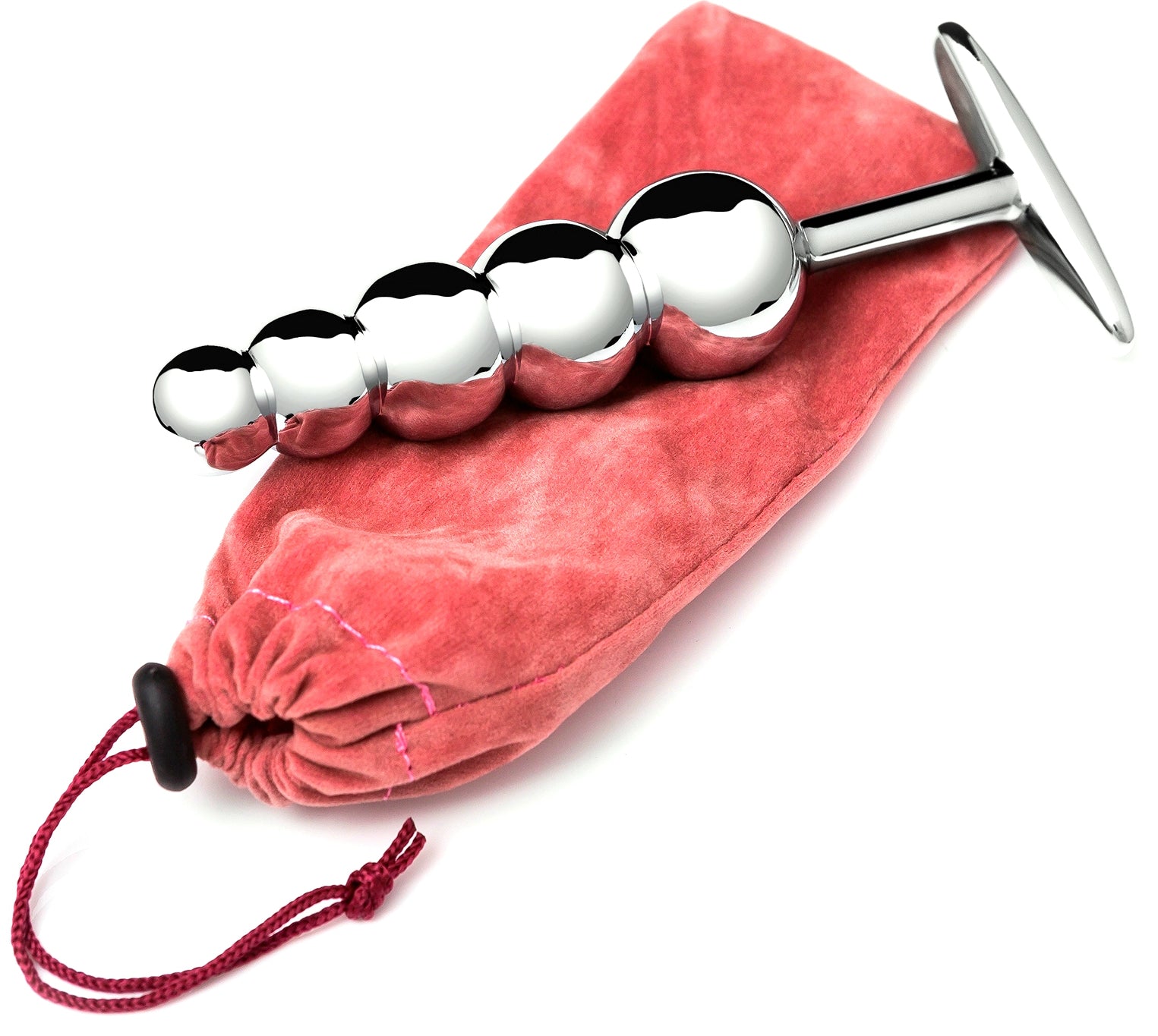THE ANAL BEADS RAM ROD WITH T HANDLE