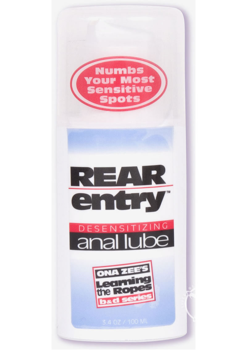 Rear Entry Anal Lube 3.4 Oz