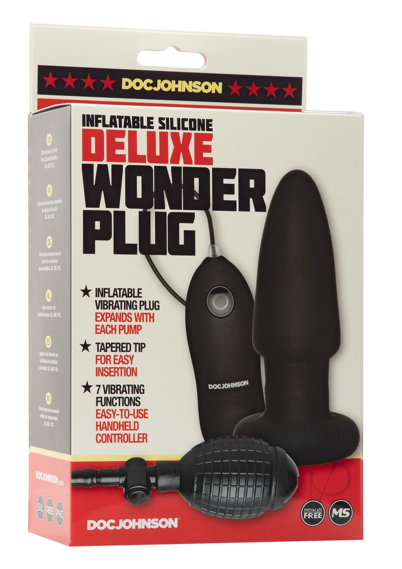Deluxe Wonder Plug Inflatable Vibr