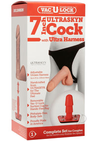 Ultra Harness 2 and Plug W/ 7 Ur3 Cock