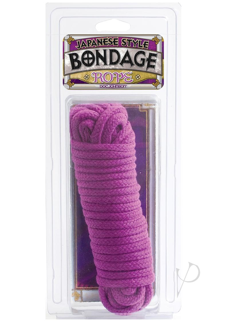 Japanese Cotton Bondage Rope Purple
