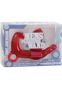 Mens Pleasure Wand Red