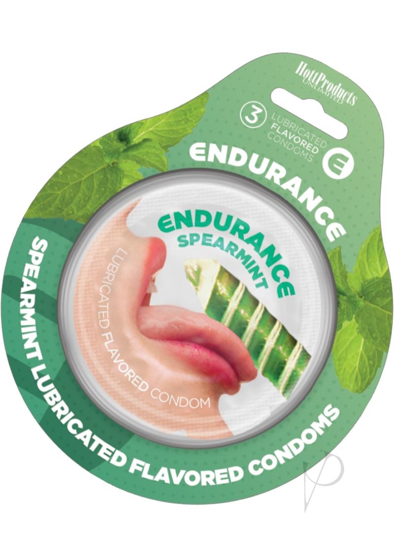 Endurance Condom Spearmint 3`s