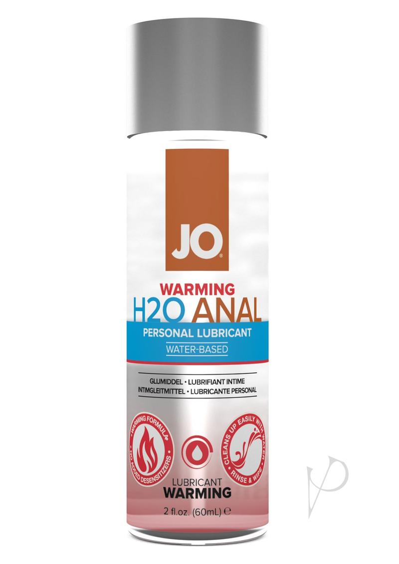 Jo Anal H2o Lube Warming 2oz