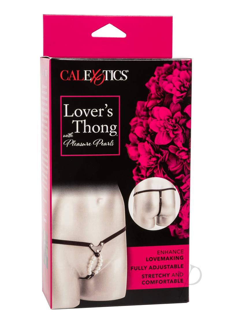 Lovers Thong W/pleasure Pearls