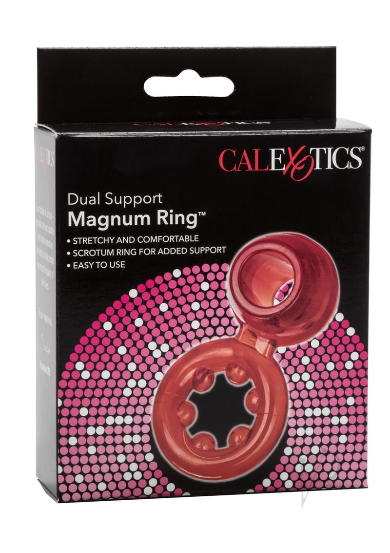 Dual Support Magnum Ring - Red