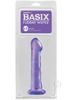 Basix 6.5 Suction Cup Dong Purple