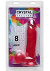 Crystal Jellies Ballsy Cocks 8 Pink