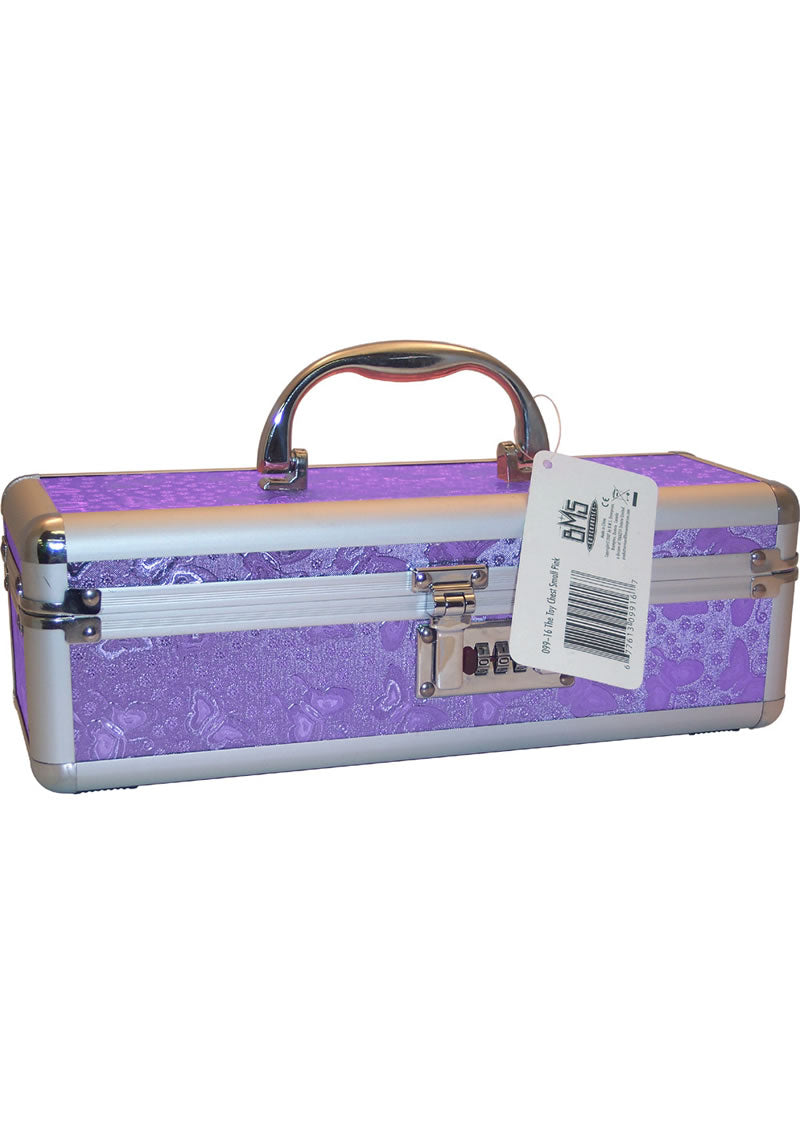 Lockable Vibrator Case Small Purp