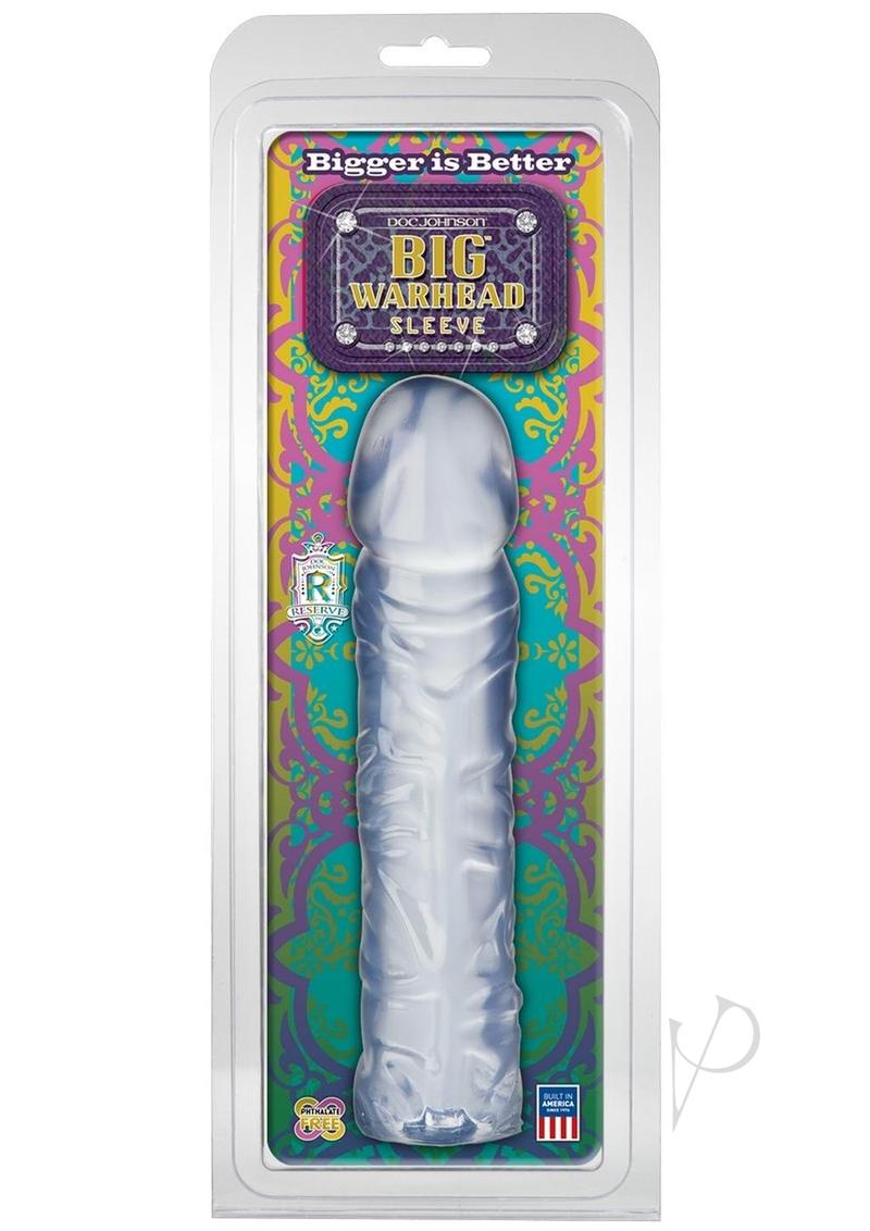 Big Warhead Sleeve Clear Jelly