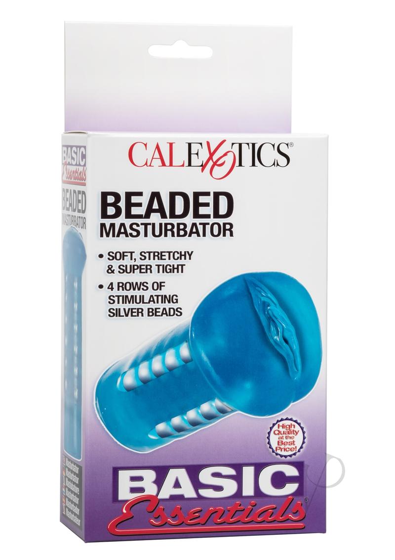 Basic Essentials Beaded Masturbator