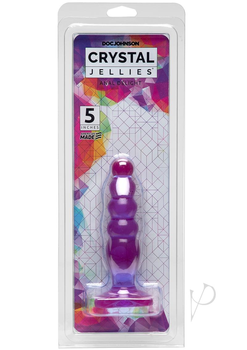 Crystal Jellies Anal Delight 5 Purple